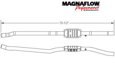 MagnaFlow - MagnaFlow Direct Fit Catalytic Converter - 23293