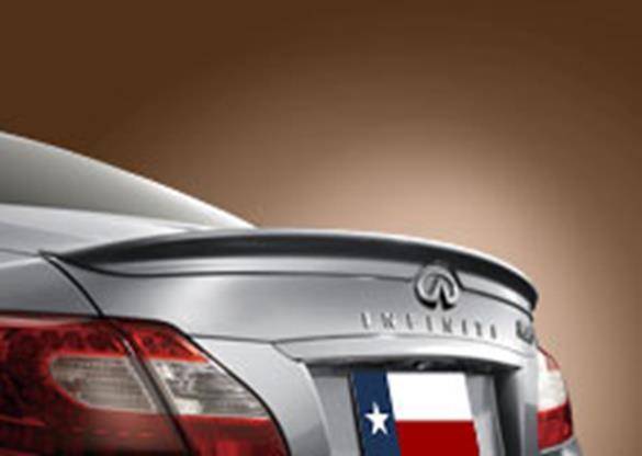 DAR Spoilers - Infiniti M37 DAR Spoilers OEM Look Trunk Lip Wing w/o Light FG-263
