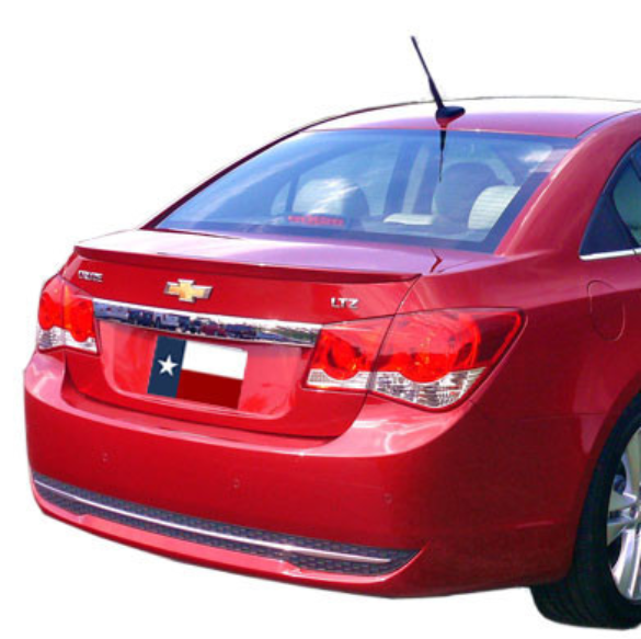 DAR Spoilers - Chevrolet Cruze DAR Spoilers OEM Look Trunk Lip Wing w/o Light FG-274