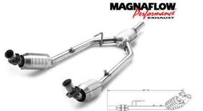MagnaFlow - MagnaFlow Direct Fit Y-Pipe Catalytic Converter - 23325