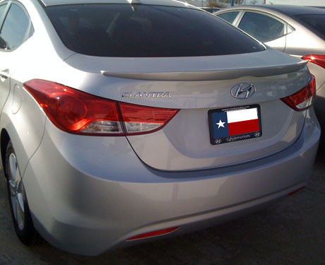 DAR Spoilers - Hyundai Elantra DAR Spoilers Custom Trunk Lip Wing w/o Light FG-281