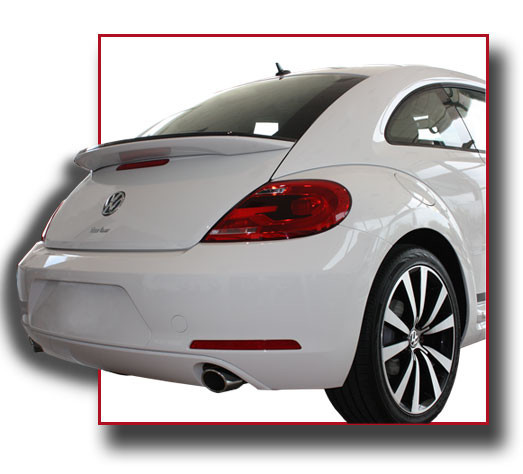 DAR Spoilers - Volkswagen Beetle DAR Spoilers OEM Look Flush Wing w/o Light FG-296