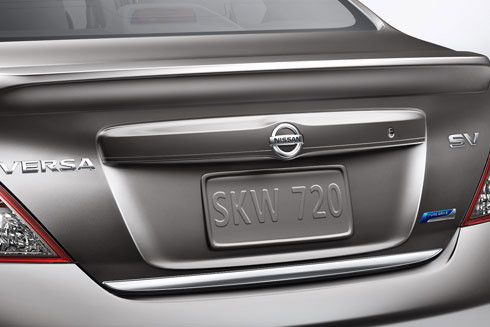 DAR Spoilers - Nissan Versa Sedan DAR Spoilers OEM Look Flush Wing w/o Light FG-297