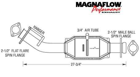 MagnaFlow - MagnaFlow Direct Fit Catalytic Converter - 23361