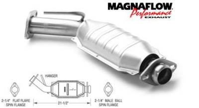 MagnaFlow - MagnaFlow Direct Fit Rear Catalytic Converter - 23365