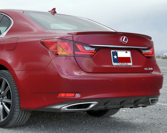 DAR Spoilers - Lexus GS DAR Spoilers OEM Look Trunk Lip Wing w/o Light FG-509