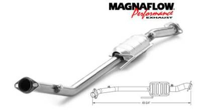 MagnaFlow - MagnaFlow Direct Fit Catalytic Converter - 23380
