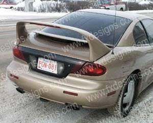 FX Designs - Pontiac Sunfire FX Design Super Wing Style Paintable Wings - FX-651