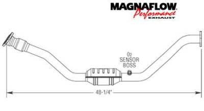 MagnaFlow - MagnaFlow Direct Fit Catalytic Converter - 23485