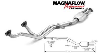 MagnaFlow - MagnaFlow Direct Fit Catalytic Converter - 23556