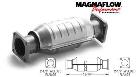 MagnaFlow - MagnaFlow Direct Fit Rear Catalytic Converter - 23651