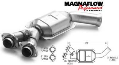 MagnaFlow - MagnaFlow Direct Fit Front Catalytic Converter - 23664