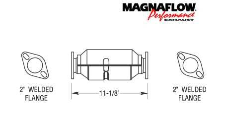 MagnaFlow - MagnaFlow Direct Fit Catalytic Converter - 23683