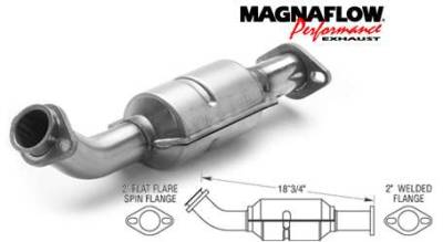 MagnaFlow - MagnaFlow Direct Fit Front Catalytic Converter - 23690
