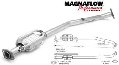 MagnaFlow - MagnaFlow Direct Fit Rear Catalytic Converter - 23861