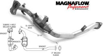 MagnaFlow - MagnaFlow Direct Fit Catalytic Converter - 23867