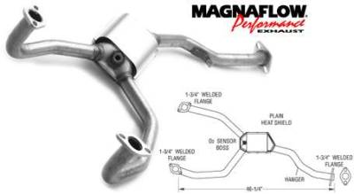 MagnaFlow - MagnaFlow Direct Fit Catalytic Converter - 23870