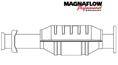 MagnaFlow - MagnaFlow Direct Fit Catalytic Converter - 42636