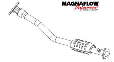 MagnaFlow - MagnaFlow Direct Fit Catalytic Converter - 46435