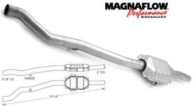 MagnaFlow - MagnaFlow Direct Fit Rear Catalytic Converter - 93246