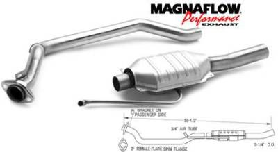 MagnaFlow - MagnaFlow Direct Fit Front & Rear Catalytic Converter - 93301