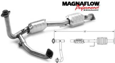 MagnaFlow - MagnaFlow Direct Fit Front & Rear Catalytic Converter - 93311