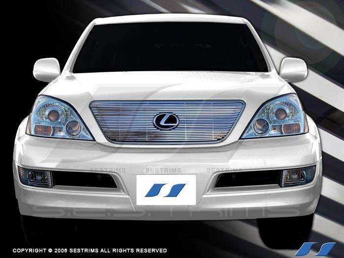 SES Trim - Lexus GX SES Trim Billet Grille - 304 Chrome Plated Stainless Steel - CG111