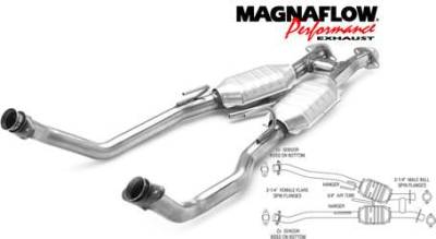 MagnaFlow - MagnaFlow Direct Fit H-Pipe Catalytic Converter - 93337
