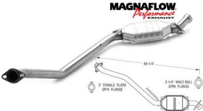 MagnaFlow - MagnaFlow Direct Fit Catalytic Converter - 93340