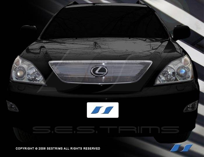 SES Trim - Lexus RX SES Trim Billet Grille - 304 Chrome Plated Stainless Steel - CG122