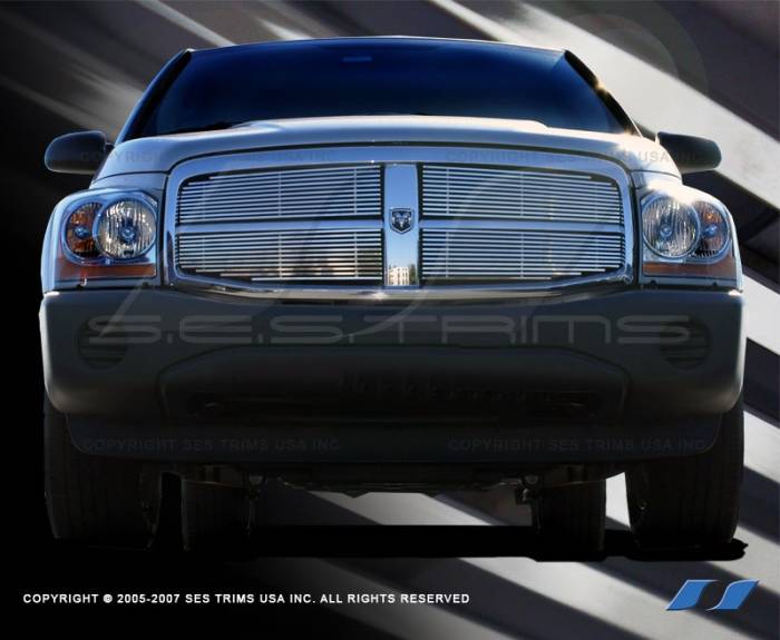 SES Trim - Dodge Durango SES Trim Billet Grille - 304 Chrome Plated Stainless Steel - CG130