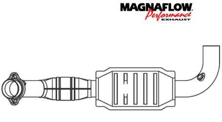 MagnaFlow - MagnaFlow Direct Fit Catalytic Converter - 93390