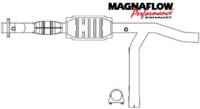 MagnaFlow - MagnaFlow Direct Fit Catalytic Converter - 93391