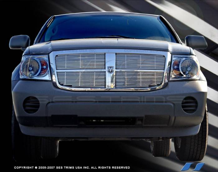 SES Trim - Dodge Durango SES Trim Billet Grille - 304 Chrome Plated Stainless Steel - CG154
