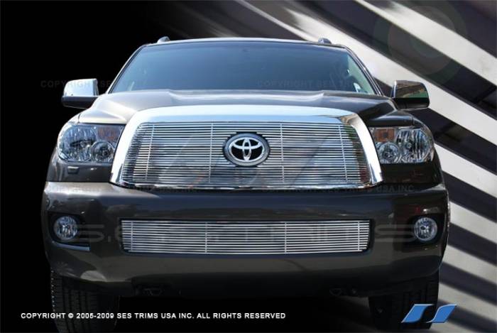 SES Trim - Toyota Sequoia SES Trim Billet Grille - 304 Chrome Plated Stainless Steel - CG200