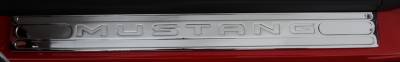Defenderworx - Ford Mustang Defenderworx Logo Door Sills - Chrome - 900712