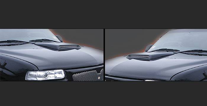 Sarona - Chevrolet Silverado Sarona Hood Scoop - CH-002-HS