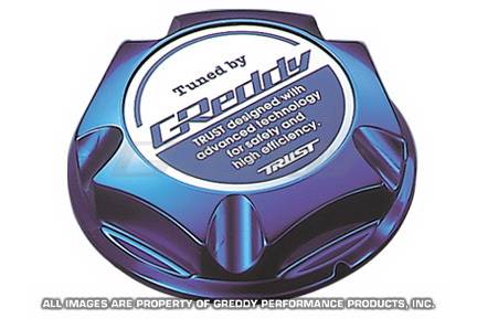 Greddy - Nissan Greddy Blue Oil Filler Cap - Type 1 - 13921011