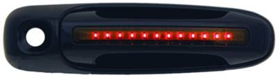 In Pro Carwear - Dodge Ram IPCW LED Door Handle - Front - Black - Both Sides with Key Hole - 1 Pair - DLR02B04F