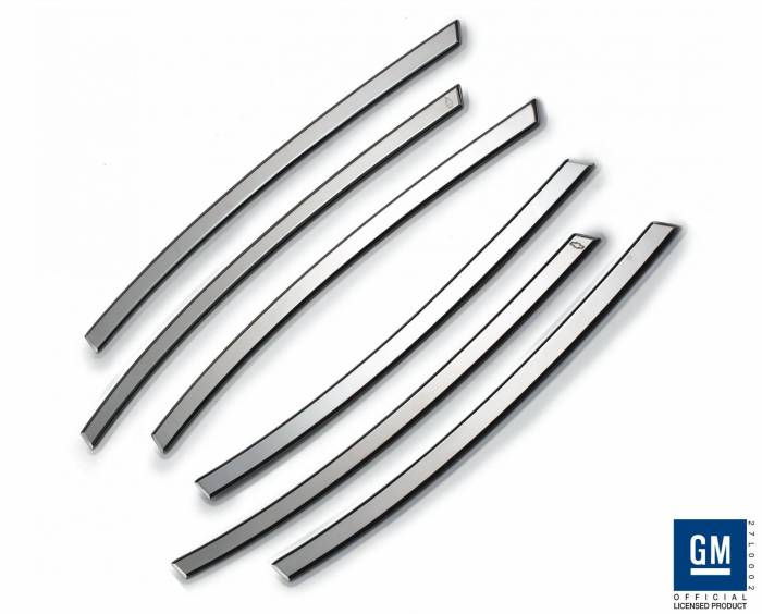 Defenderworx - Chevrolet Camaro Defenderworx Side Vents - Chrome - CC1008