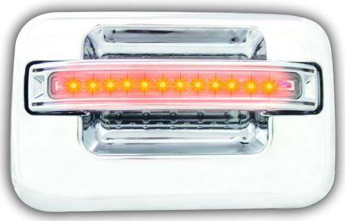 In Pro Carwear - Ford F150 IPCW LED Door Handle - Rear - Chrome without Key Hole - 1 Pair - FLA04CR
