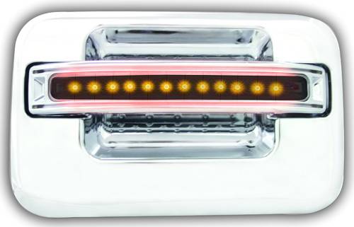 In Pro Carwear - Ford F150 IPCW LED Door Handle - Rear - Chrome without Key Hole - 1 Pair - FLA04SR