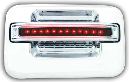 In Pro Carwear - Ford F250 IPCW LED Door Handle - Rear - Chrome without Key Hole - 1 Pair - FLR04SR