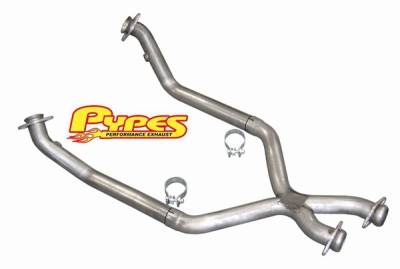 Pypes - Ford Mustang Pypes 409 Stainless Steel Off-Road X-pipe - 20003