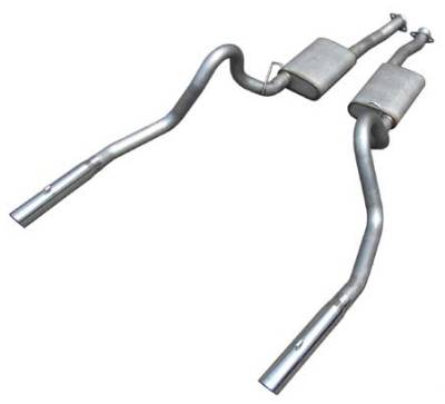 Pypes - Ford Mustang Pypes 409 Stainless Steel Violator Catback with Polished 304 Tips - 20017