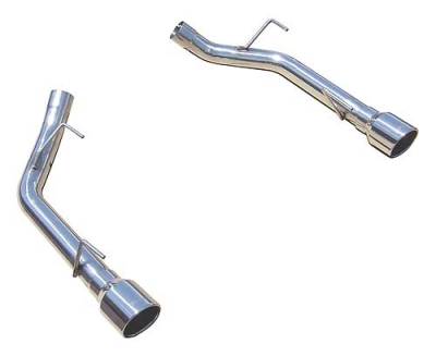 Pypes - Ford Mustang Pypes 304 Stainless Steel Muffler-Delete Axle-Back - 20022