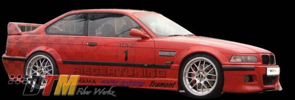 DTM Fiberwerkz - BMW 3 Series DTM Fiberwerkz RG Style Fender Flares - E36-FENDER-F