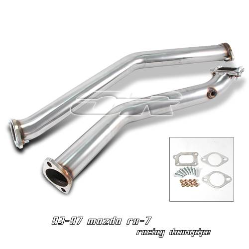 OptionRacing - Mazda RX-7 Option Racing Racing Exhaust Downpipe - 40-31102