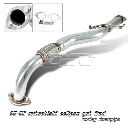 OptionRacing - Mitsubishi Eclipse Option Racing Racing Exhaust Downpipe - 40-35105
