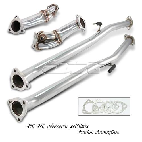 OptionRacing - Nissan 300Z Option Racing Racing Exhaust Downpipe - 40-36107